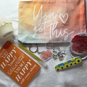 YOU GOT THIS" Motivational/Inspirational Canvas GIFT SET